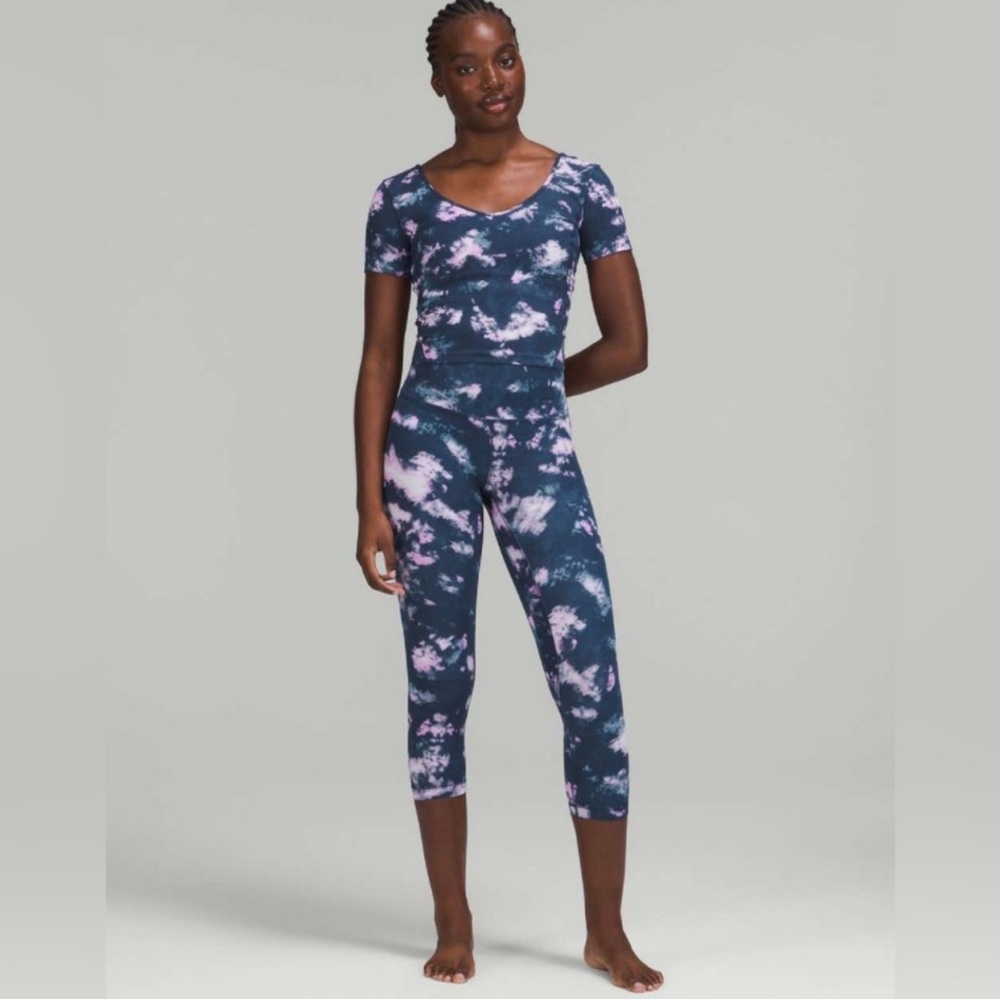 RARE matching set in special edition print Circulate Tie Dye Mineral Blur Multi